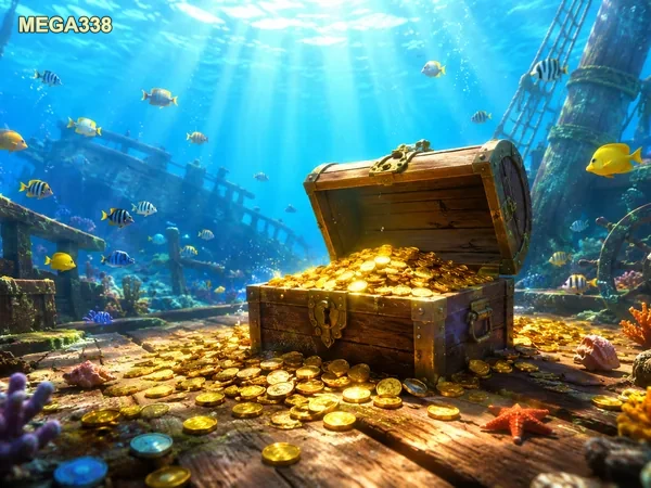 Aksi menembak ikan dalam permainan King of Fishing